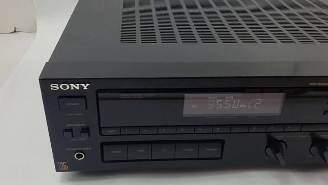 SONY STR-AV270X /FM-AM Stereo Receiver Audio/Video Control Center - TESTED смотреть онлайн