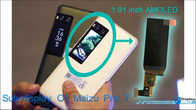 EDO 1.91 inch 240X536 AMOLED——Meizu Pro 7`s Secondary Display смотреть онлайн