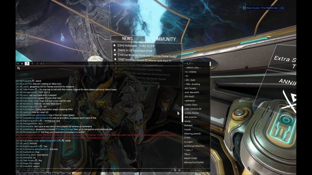 WARFRAME Crossplay finally here? I LIVE NOW I смотреть онлайн
