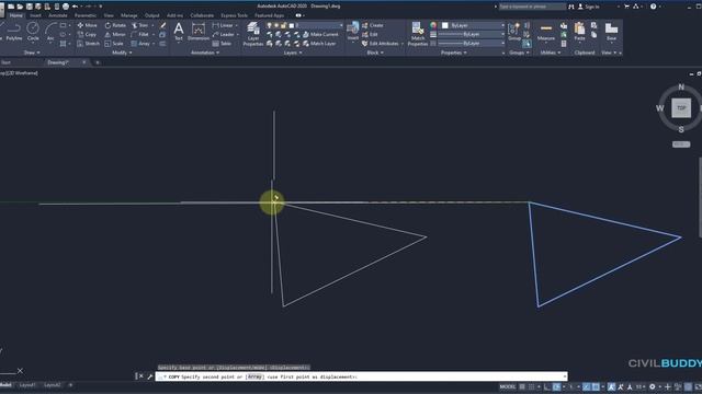 AutoCAD 2020 Tutorial for Beginners in Hindi 11 | Move & Copy смотреть онлайн