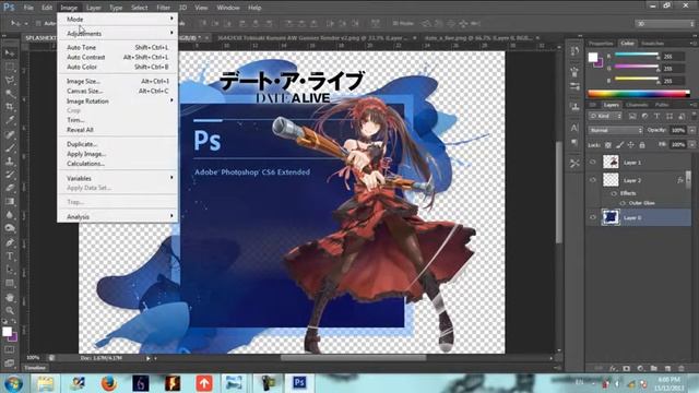 Haz Tutorial Anime Photoshop Skin for CS6 Only смотреть онлайн