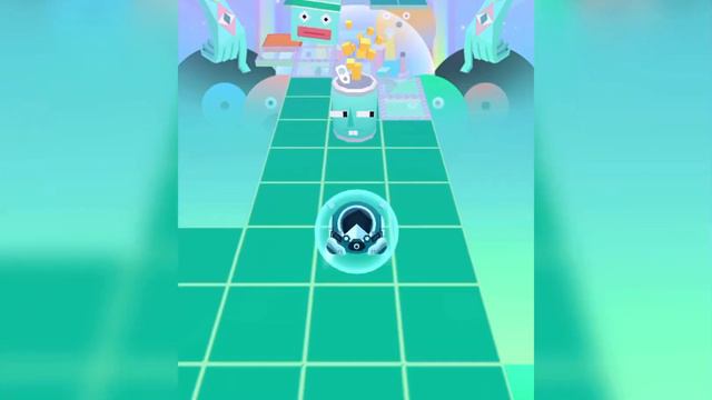 Rolling Sky - Уровень 53 Город Монстров (Monster City)