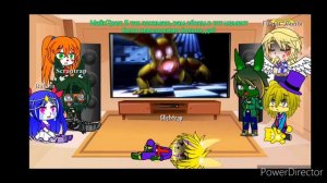 FNaF Афтоны реагируют на Уильяма. Атака Прошлого (2/7)