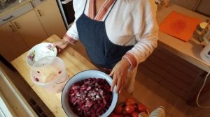 Квашеная свекла по-грузински.