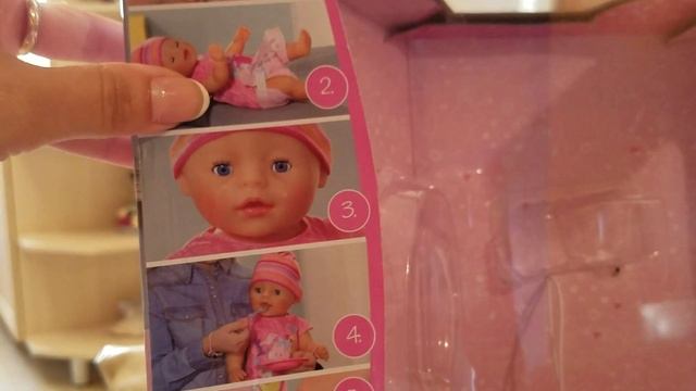 Наша новая кукла Беби Борн Эмили. Краткий обзор Baby Born. Видео для детей. смотреть онлайн