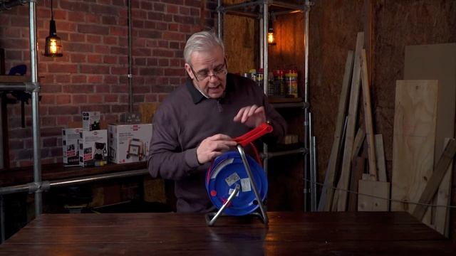 Brennenstuhl Garant Bretec® Cable Reel 240 Volt 25 Metre 13 Amp 3 Socket