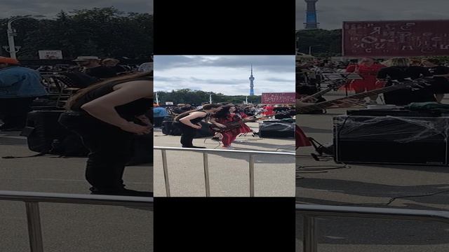 Rocknmob ВДНХ, репетиция басистов