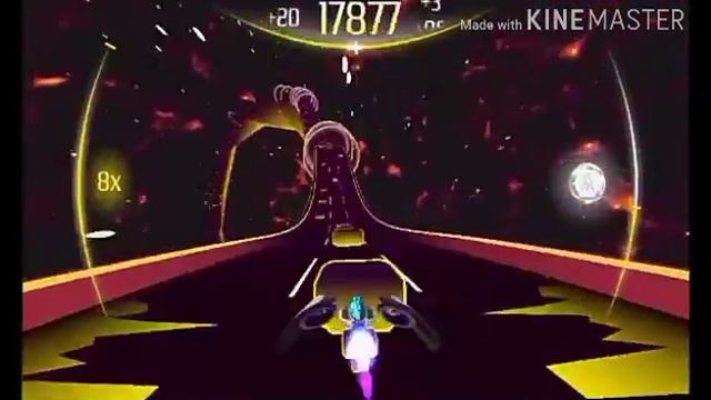 Играю в аналог игры AudioSurf смотреть онлайн