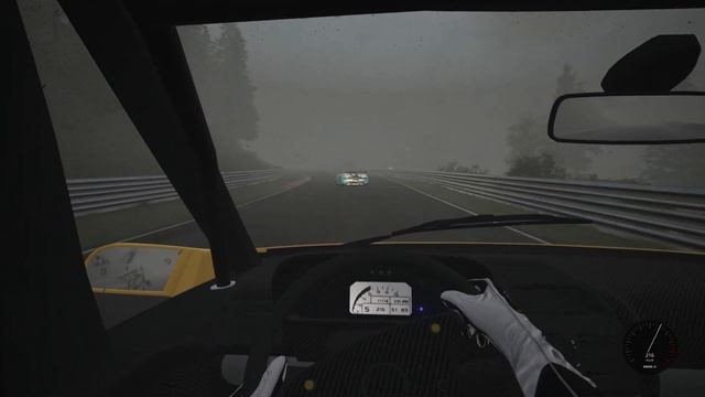 Renault Espace F1 - Nordschleife fog ride - Assetto Corsa смотреть онлайн
