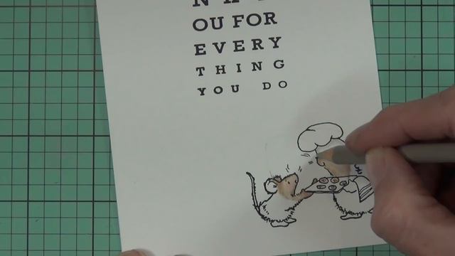 Spotlight Colouring - Gimme 5 Penny Black!