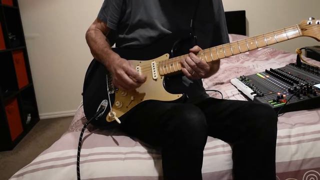 Fender Strat through fender Tone Master Super Reverb line out смотреть онлайн