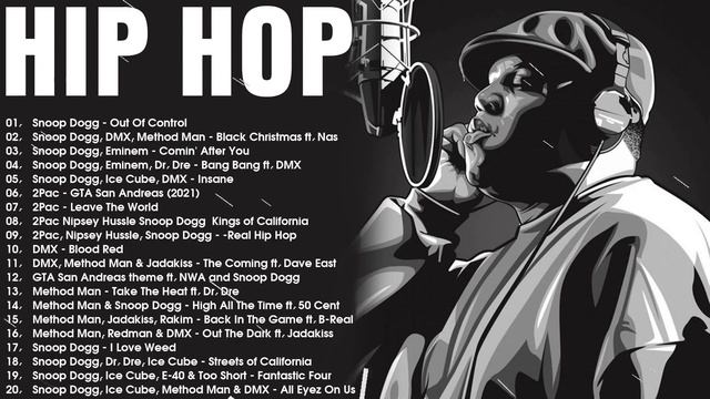BEST HIPHOP MIX - 50 Cent, Method Man, Ice Cube , Snoop Dogg , The Game and more смотреть онлайн