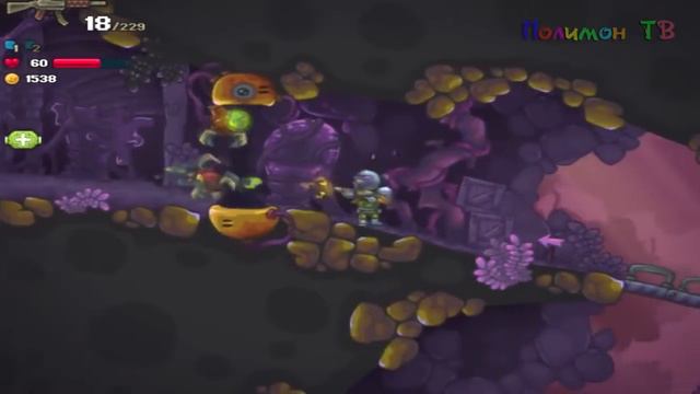 🐾 Охота на зомби Лунтика #4! Атака паука! Мультик Игра Мультфильм прохождение смотреть онлайн