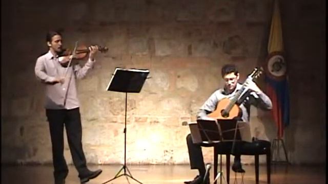 Mauro Giuliani: Sonata Op. 85. III - Scherzo (vivace-trio) - Violin and guitar смотреть онлайн