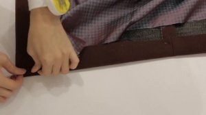 Соединение подклада с основой в ПАЛЬТО. ШЬЮ ПАЛЬТО.Часть 7