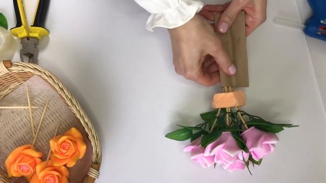 Мастер класс "Букет из мыла" смотреть онлайн
