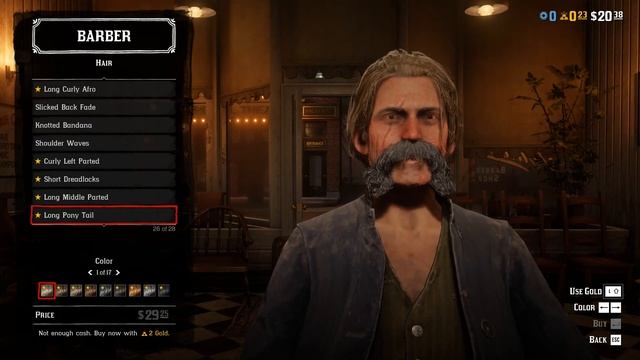 Red Dead Redemption 2 Online PC / Every Hair Style available with the Barber смотреть онлайн