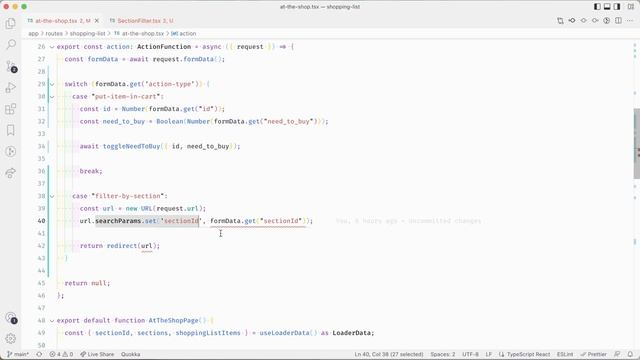 Remix: Multiple forms on a page, state as URL params, identify the form causing a transition смотреть онлайн