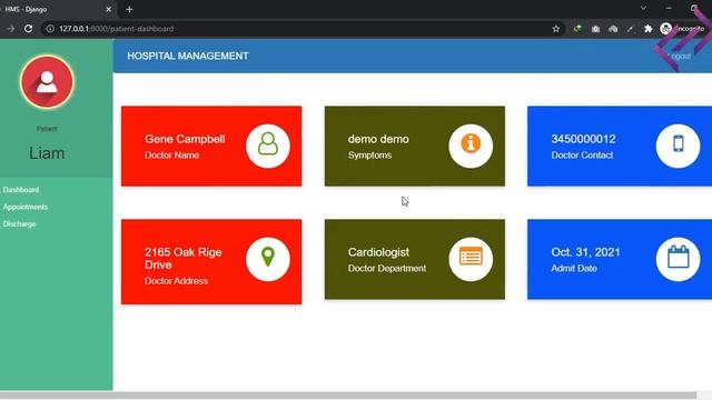 Hospital Management System in Django with Source Code - CodeAstro смотреть онлайн