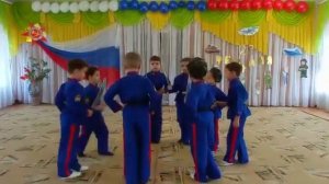 Танец казачат в детском саду