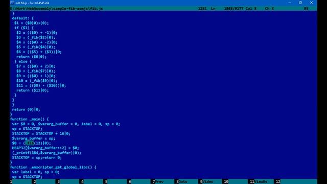 1.2 Знакомство с WebAssembly смотреть онлайн