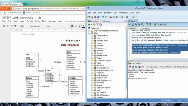 Data Warehouse in Oracle смотреть онлайн