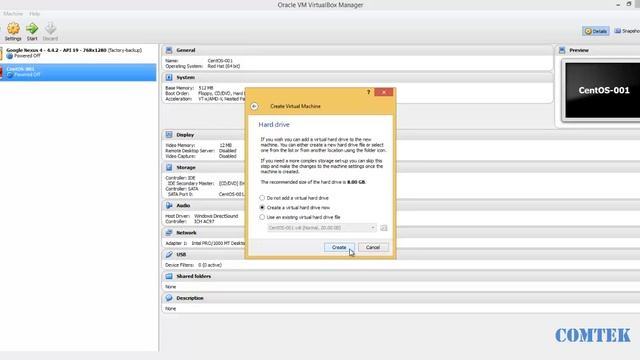 Setup Virtual Machine For CentOS 7 смотреть онлайн