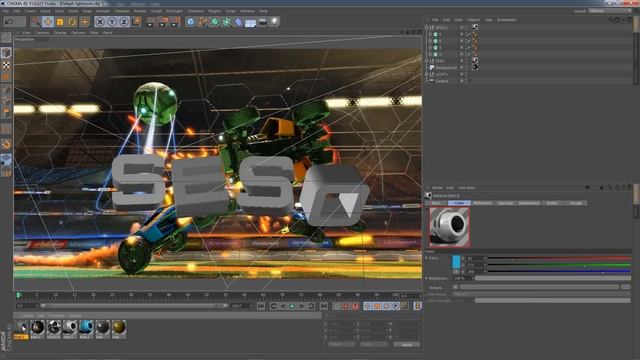 Photoshop/C4D Tutorial: Action Manipulated 3D Banner Design смотреть онлайн
