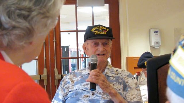 Veterans Day 2018 - 92 year old retired Navy Commander's memories смотреть онлайн
