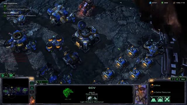 Starcraft II - Maw of the void смотреть онлайн