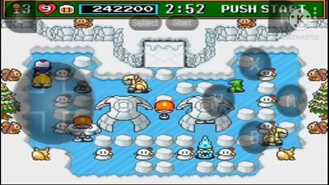 super Bomberman 3 europe snes snes9x Gameplay android (9/10) HD смотреть онлайн