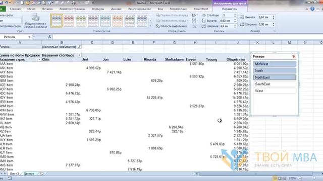 Сводные таблицы Excel: секреты и приемы работы смотреть онлайн