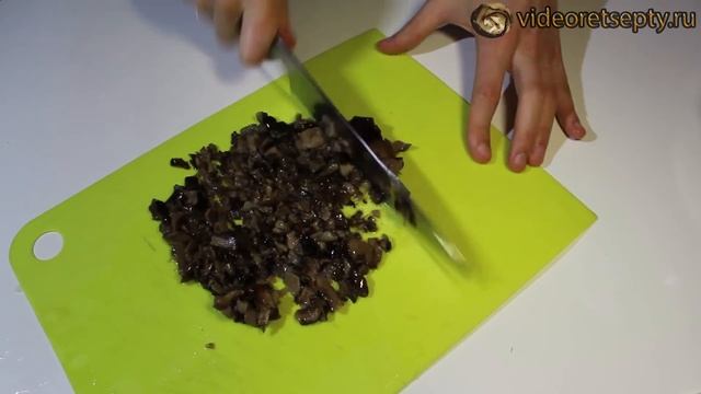 Салат деревенский / Potato salad with mushrooms | Видео Рецепт смотреть онлайн