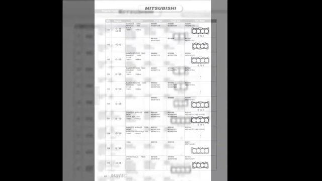 Engine Gasket Catalogue Free DownLoad NOW, Matto Gasket смотреть онлайн