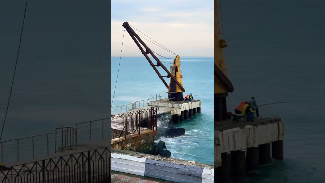 Морская рыбалка в Сочи. Хоста. 26.11.2022 смотреть онлайн