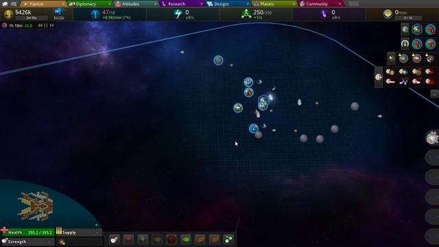 Star Ruler 2 Первый взгляд на игру без модов и с дополнением на ИИ смотреть онлайн