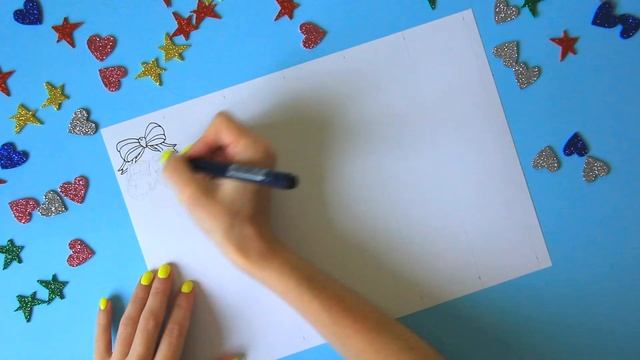 DIY Happy New Year наклейки ! stickers смотреть онлайн