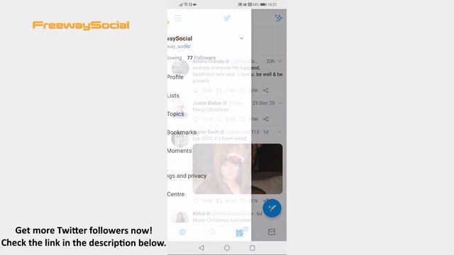 How To Hide Notifications Counter Badge On Twitter Android смотреть онлайн
