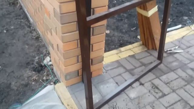 Калитка установка. Зваершающий этап. смотреть онлайн