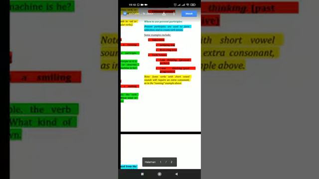 Participle : Present and Past Participle смотреть онлайн