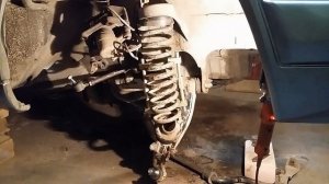Как установить переднюю пружину мерседес W124