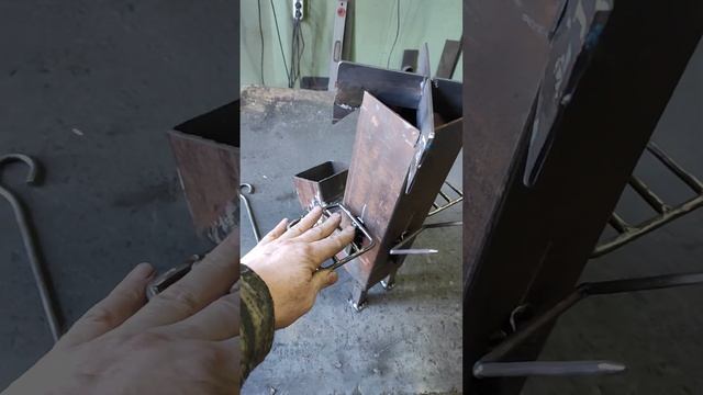 Окопная печь , Турбо печка , походная печка. смотреть онлайн