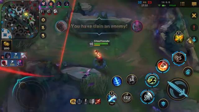 JUNGLE DIFF!! LEE SIN GAMEPLAY # League of Legends Wild Rift #8 смотреть онлайн