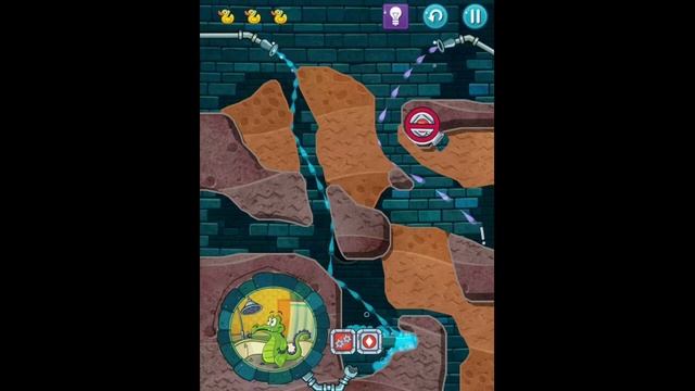 Where's My Water 2 Level 12: Keep Them Separated 3 Ducks iOS Walkthrough смотреть онлайн