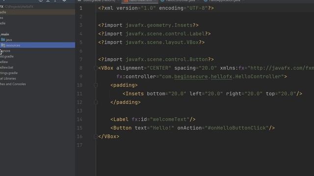 Create and Run a JavaFX App with Gradle and IntelliJ смотреть онлайн