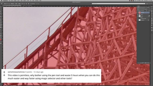 Photoshop Pen Tool Challenge | EP02 Roller Coaster смотреть онлайн