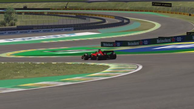 Lewis Hamilton Pushing The SF-23 Around Sao Paulo | Assetto Corsa смотреть онлайн