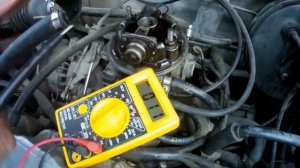 Вот как проверить исправность форсунки на моновпрыске.Опель Вектра а 1.6