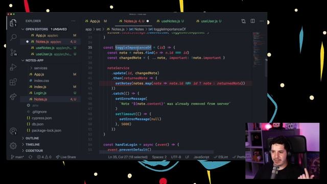 ⭐ REFACTORIZANDO componentes de React con Custom Hooks - FullStack Bootcamp JavaScript смотреть онлайн