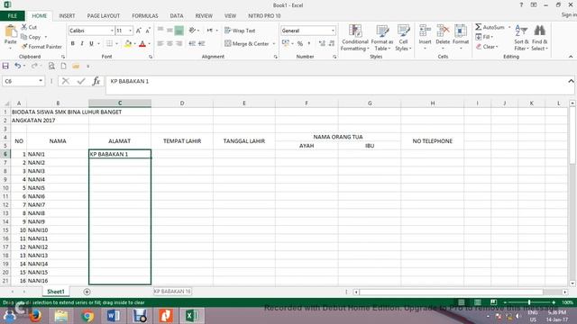Tutorial microsoft excel 2013 bahasa indonesia : Frezee panes смотреть онлайн
